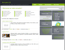 Tablet Screenshot of annuaire-lr.com